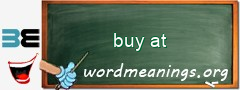 WordMeaning blackboard for buy at